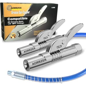Grease Gun Coupler 2-Pack: $14.85