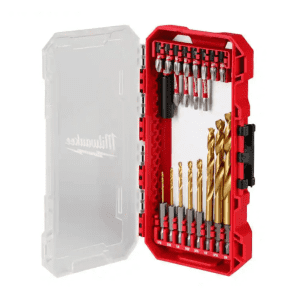 Milwaukee Shockwave Impact Duty Drill & Drive Set: $15