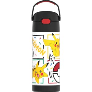 Thermos Pokemon Vacuum-Insulated Funtainer Stainess Steel Water Bottle: $8 Thermos Pokemon Vacuum-Insulated Funtainer Stainess Steel Water Bottle: $8