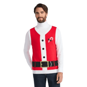 Jollidays Men's Holiday Sweater Vest: $17.99