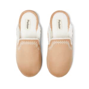 Dearfoams Women's Cozy Comfort Embroidered Clog Slippers: $9.99