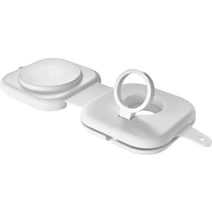 Best Buy Essentials 2-in-1 Magnetic Wireless Charging Pad for iPhone w/ Apple Watch Holder: $5.99