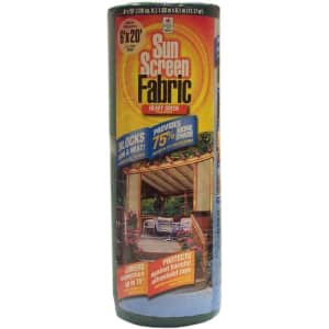Easy Gardener 6x20ft Sun Screen Fabric: $32