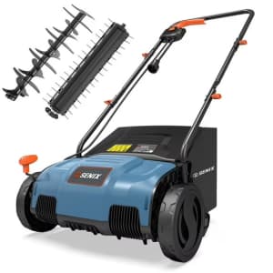Senix 15" 2-in-1 Corded Dethatcher/Scarifier: $39.98 Senix 15" 2-in-1 Corded Dethatcher/Scarifier: $39.98