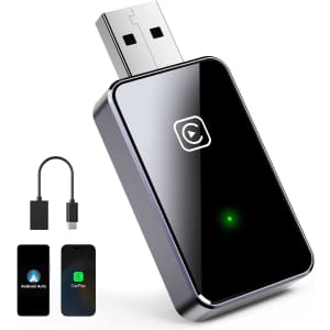 Wireless CarPlay Adapter for Apple: $19 w/ Prime Wireless CarPlay Adapter for Apple: $19 w/ Prime