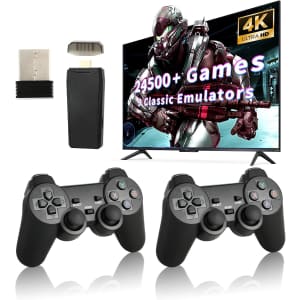 Retro 4K Plug-and-Play Console w/ Games: $29.49 Retro 4K Plug-and-Play Console w/ Games: $29.49