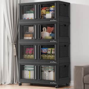 Broview 400Qt Stackable Storage Bins with Lids: $74.19 Broview 400Qt Stackable Storage Bins with Lids: $74.19