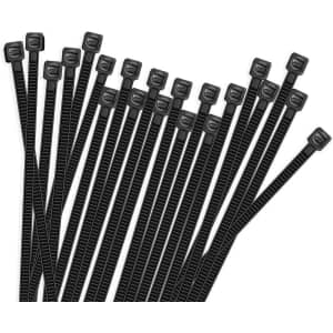 Heavy Duty 8" Cable Zip Ties 100-Pack: $4.29