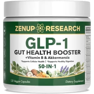 ZenUP GLP-1 Supplement with Akkermansia & Vitamin B 120-Count Bottle: $23.79 ZenUP GLP-1 Supplement with Akkermansia & Vitamin B 120-Count Bottle: $23.79