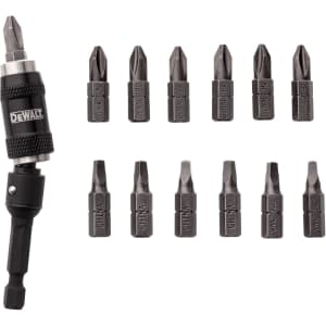 DeWalt 14-Piece Pivot Bit Holder Set: $9.98 DeWalt 14-Piece Pivot Bit Holder Set: $9.98