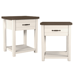 Hillsdale Lancaster Farmhouse Nightstand Set of 2: $61 Hillsdale Lancaster Farmhouse Nightstand Set of 2: $61