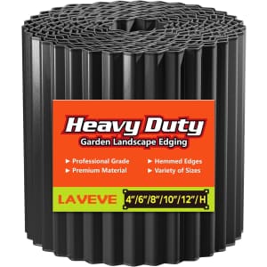 40ft Corrugated Metal Garden Edging: $28