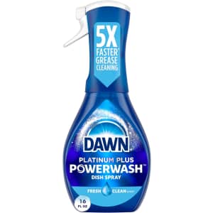 Dawn Platinum Plus Powerwash 16-oz. Dish Spray: $2.69 via Sub & Save