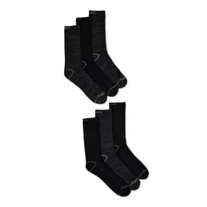 Reebok Men's Socks 6-Pack: $5.49