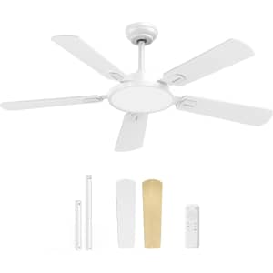Onffo 52" Low Profile Ceiling Fan: $60 w/ Prime Onffo 52" Low Profile Ceiling Fan: $60 w/ Prime