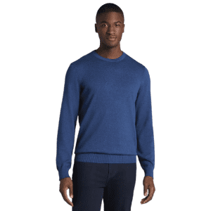 Jos. A. Bank Men's Tailored Fit Heathered 100% Pima Cotton Sweater: $14.99 Jos. A. Bank Men's Tailored Fit Heathered 100% Pima Cotton Sweater: $14.99