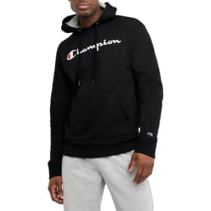 Champion Men's Powerblend Fleece Hoodie: $14