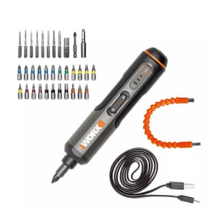 Worx 4V 3-Speed Cordless Screwdriver: $22