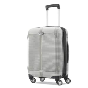 Samsonite Supra DLX 19" Carry-On Spinner Luggage: $63.99