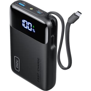 Iniu 45W 20000mAh Portable Charger with USB-C Cable: $19.24