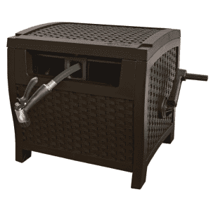 Suncast 175-Foot Wicker Style Resin Hose Hideaway: $59 Suncast 175-Foot Wicker Style Resin Hose Hideaway: $59