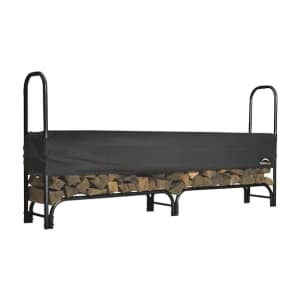 ShelterLogic 8-Foot Adjustable Outdoor Firewood Rack: $60
