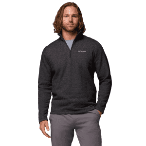 Columbia Men's Great Hart Mountain III Half Zip Pullover: $47 Columbia Men's Great Hart Mountain III Half Zip Pullover: $47
