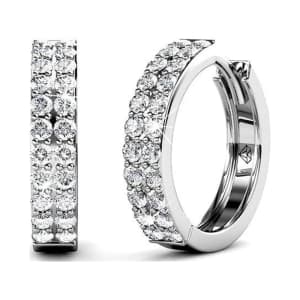 Cate & Chloe Alice 17mm Hoop Earrings: $20