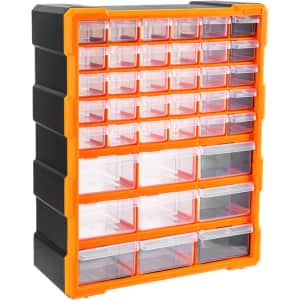 Amazon Basics 39-Slot Craft Storage Cabinet: $24 Amazon Basics 39-Slot Craft Storage Cabinet: $24