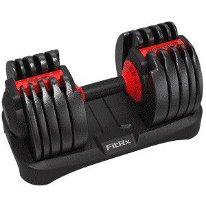 FitRx Adjustable 52.5-lbs. SmartBell Dumbbell Set: $98