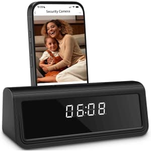 Woonzer 4K Spy Camera Clock: $41.99 Woonzer 4K Spy Camera Clock: $41.99