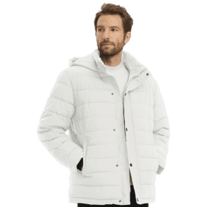 WantDo Men's Quilted Puffer Jacket: From $13