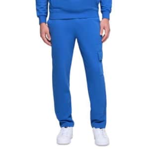 Puma Men's Regular-Fit Logo Embossed Fleece Cargo Pants: $24