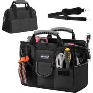 Ticonn 12" Heavy Duty Tool Bag: $10.49 Ticonn 12" Heavy Duty Tool Bag: $10.49