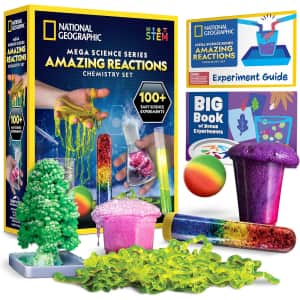 National Geographic Amazing Chemistry Set: $20