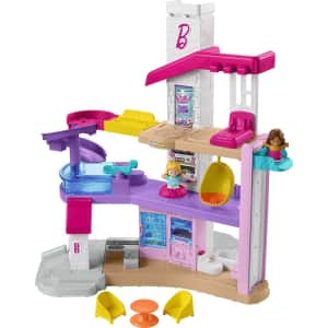 Fisher-Price Little People Barbie DreamHouse Playset: $24.99