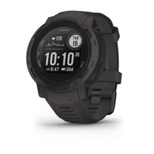 Certified Refurb Garmin Instinct 2 Rugged GPS Smartwatch at eBay: $150