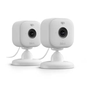 Blink Mini 2 Smart Security Camera 2-Pack: $28 Blink Mini 2 Smart Security Camera 2-Pack: $28