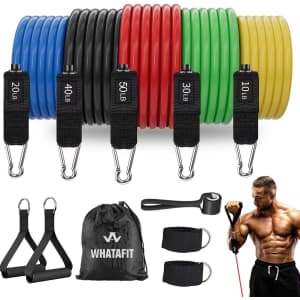 Adjustable Resistance Bands Set: $22.07 Adjustable Resistance Bands Set: $22.07
