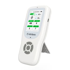 Life Basis 10-in-1 Temperature & Humidity Air Quality Meter: $35.65
