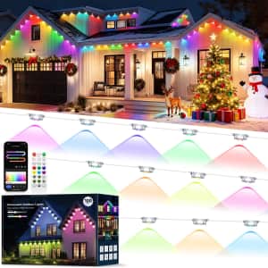 Lemonlovely 50-Foot RGB+IC Smart Permanent Outdoor Lights: From $19.50 Lemonlovely 50-Foot RGB+IC Smart Permanent Outdoor Lights: From $19.50