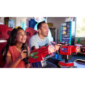 Chuck E. Cheese Family Play and Pizza Package: $55