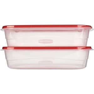 Rubbermaid TakeAlongs 1-Gallon Food Storage Container 2-Pack: $6.44