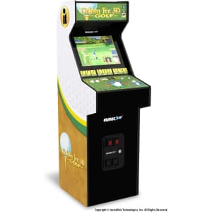 Arcade1Up Golden Tee 3D Deluxe Arcade Cabinet: $449