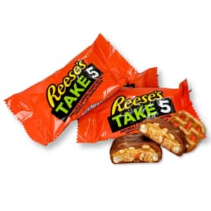 Reese's Take 5 Snack Size 5-lb Bag: $20