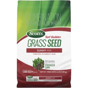 Scotts Turf Builder Grass Seed Sunny Mix 2.4-lb. Bag: $21