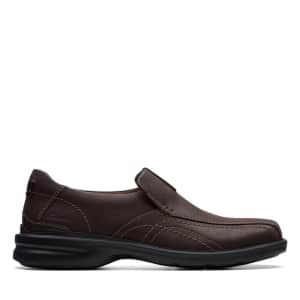 Clarks Men's Gessler Step Leather Loafers: $40