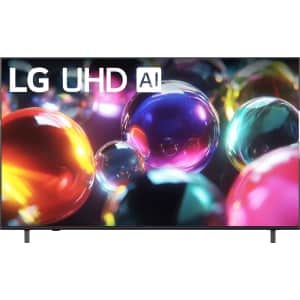 LG UA7050 Series 65UA7050 65" 4K HDR LED UHD Smart TV (2025): $330