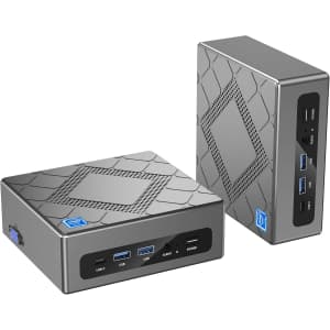 AceMagician 11th-Gen. i7 Mini Desktop PC w/ 16GB RAM & 512GB SSD: $187.15