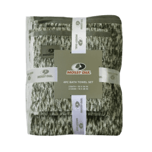 Mossy Oak 4-Piece Bath Set: $12.99